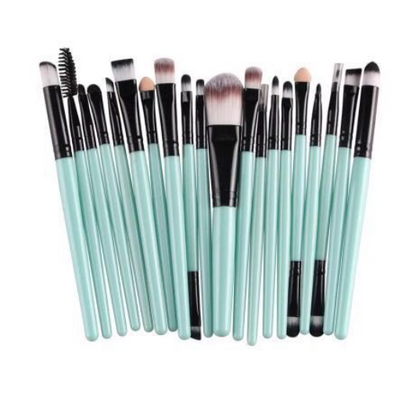 15-Piece Essential Makeup Brush Set