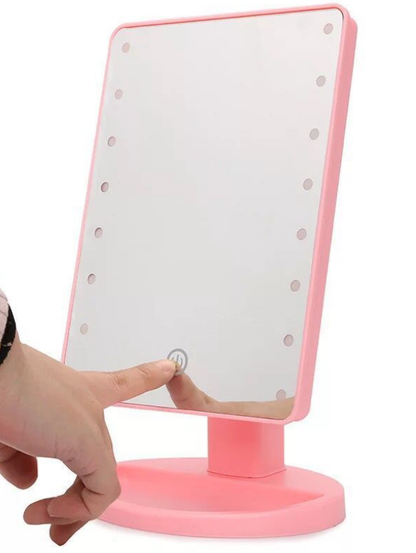 Touch Sensor LED Makeup Mirror with European Design