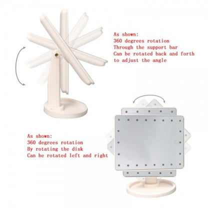 Touch Sensor LED Makeup Mirror with European Design