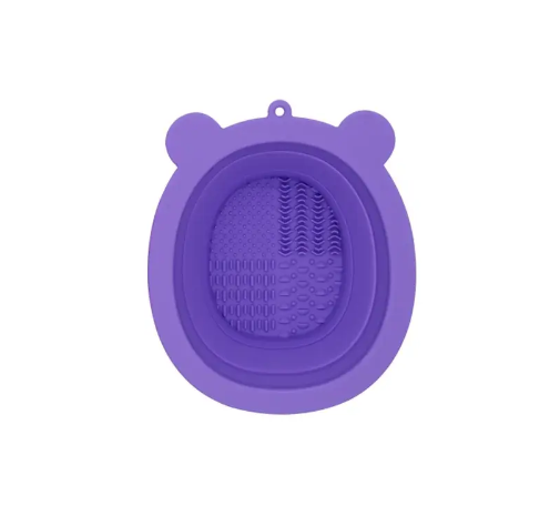 Foldable Silicone Brush Cleaning Bowl