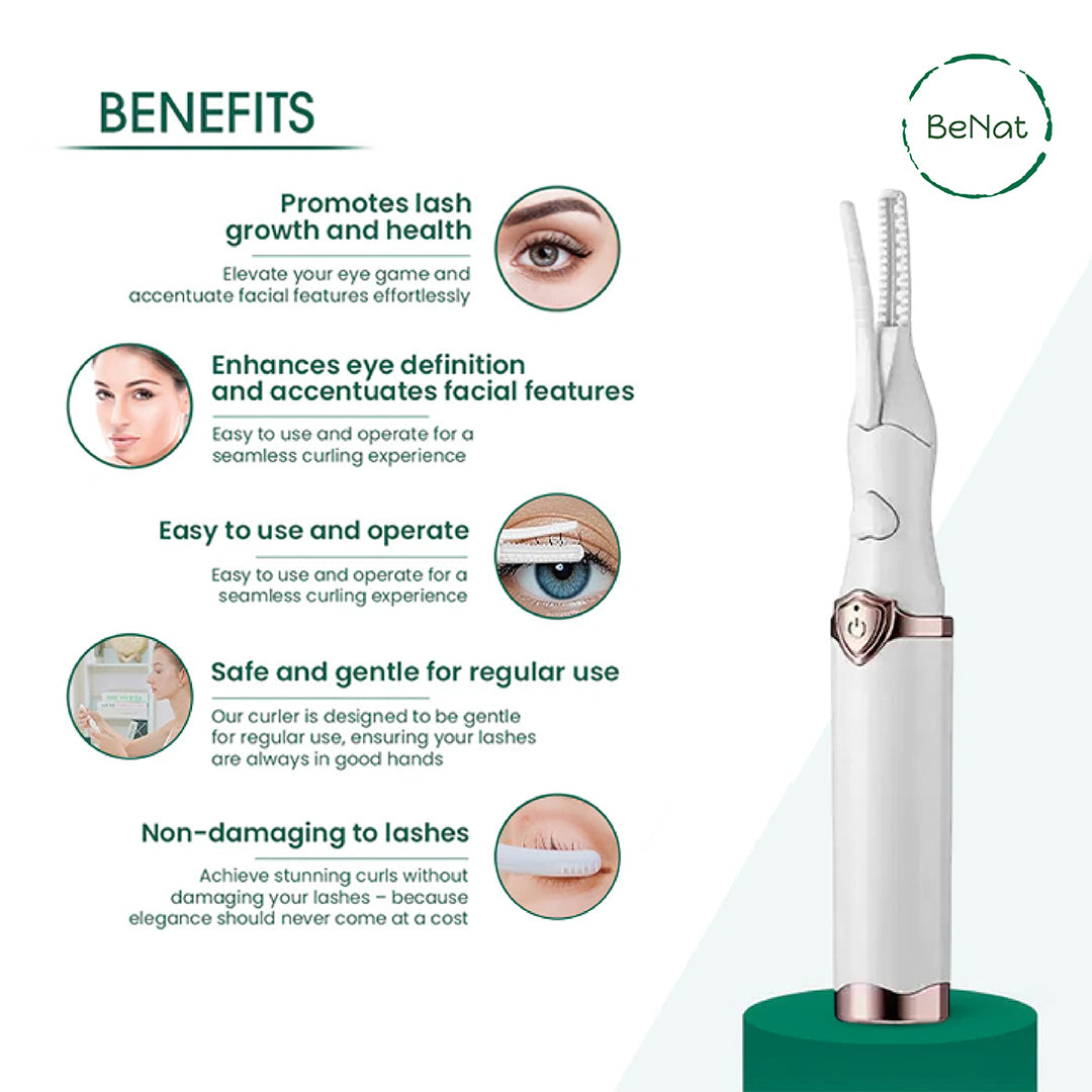 Rechargeable Heated Lash Curler