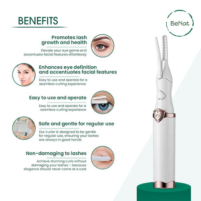 Rechargeable Heated Lash Curler