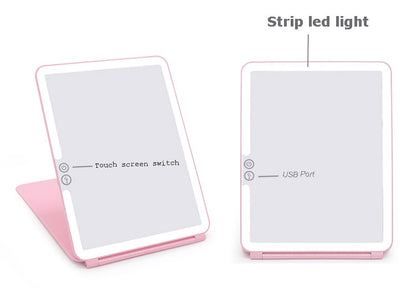5X LED Vanity Makeup Mirror