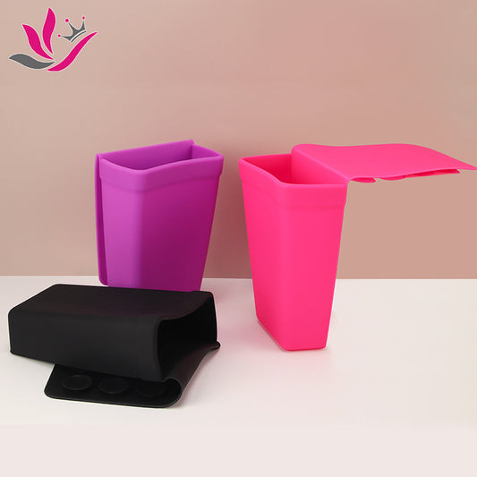 Silicone Suction-Cup Brush Holder