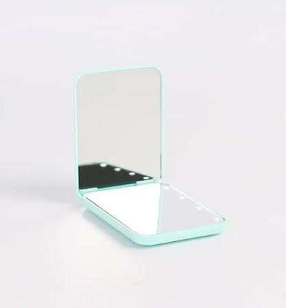 GlowFold Portable LED Makeup Mirror