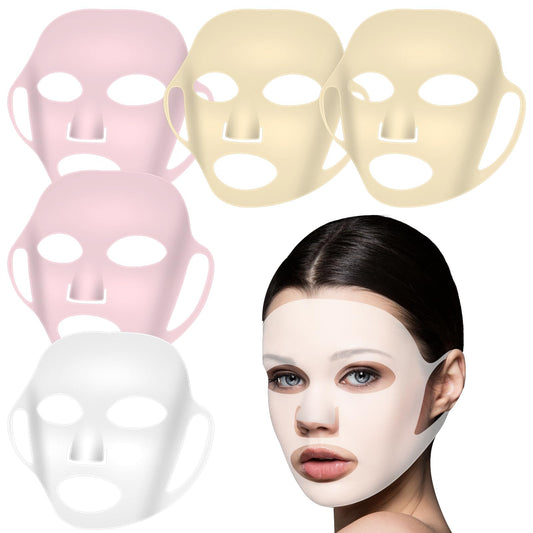 Silicone Face Mask Cover – 5 Pack