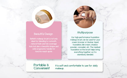 Precision Foundation Makeup Brush