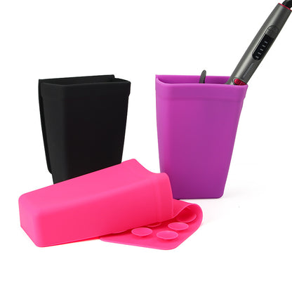 Silicone Suction-Cup Brush Holder