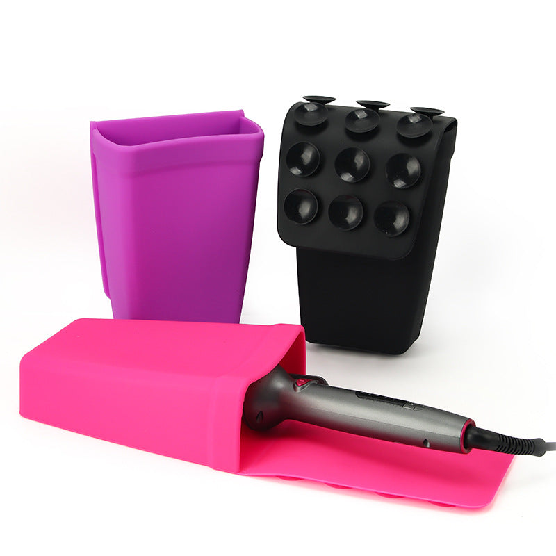 Silicone Suction-Cup Brush Holder