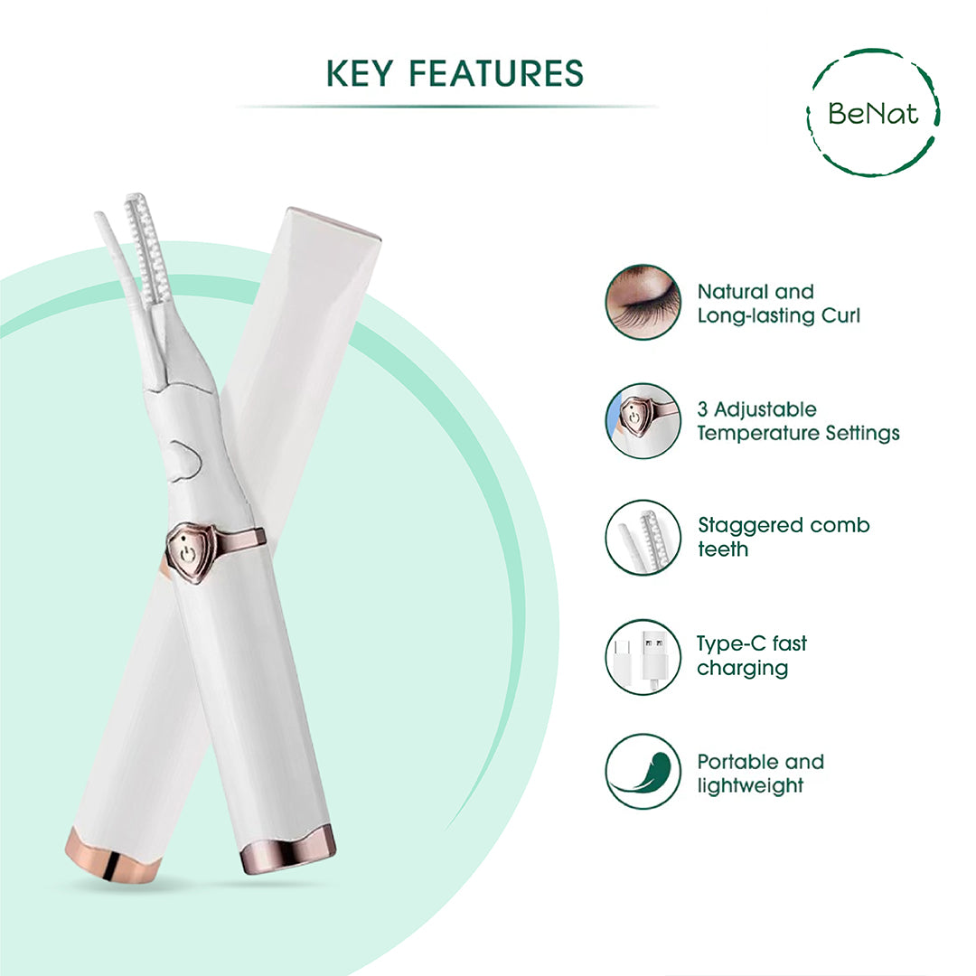 Rechargeable Heated Lash Curler