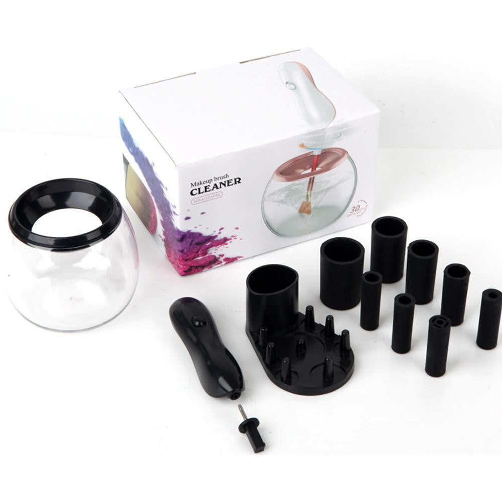 Rotating Makeup Brush Cleaning Set