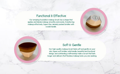 Precision Foundation Makeup Brush