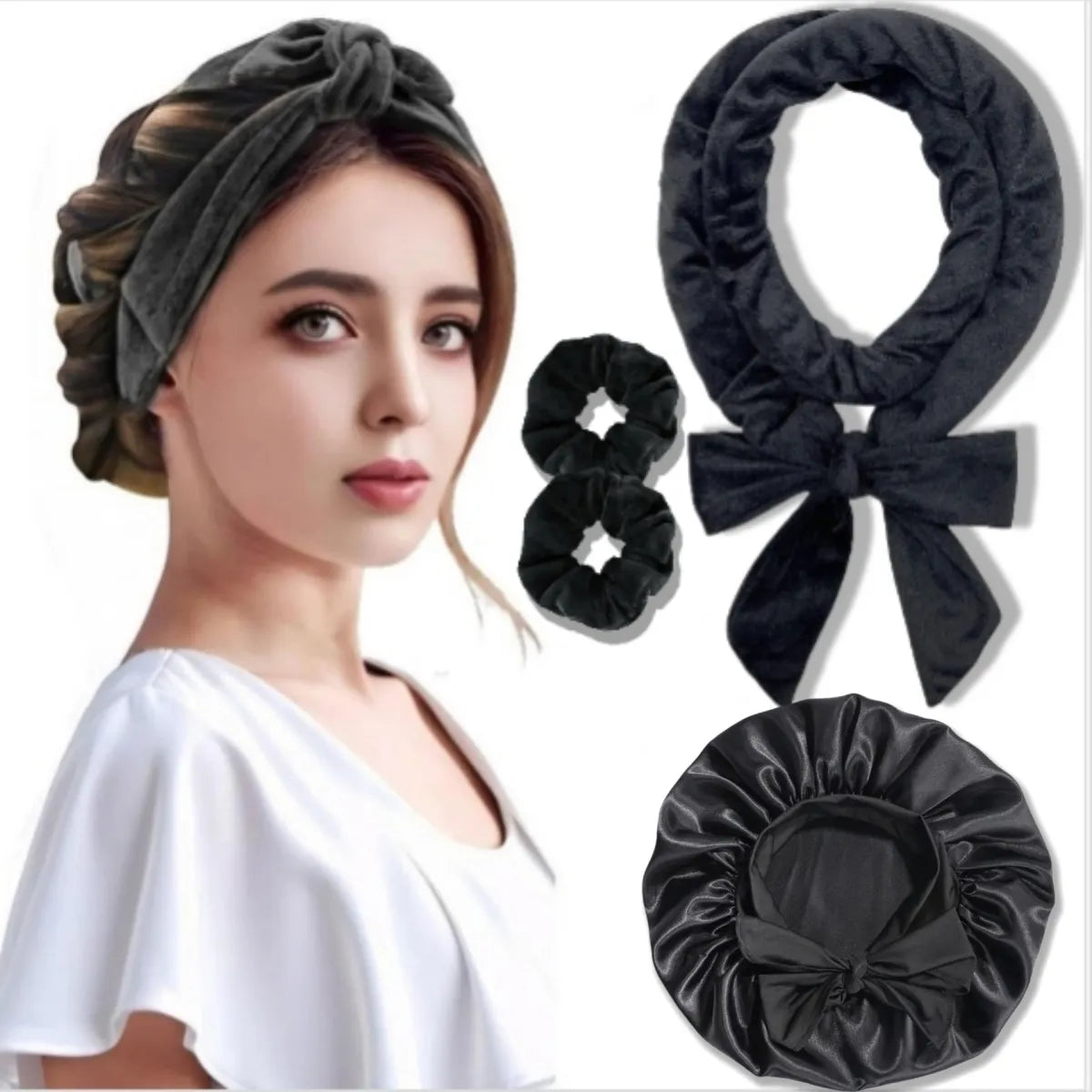 Heatless Overnight Curling Set