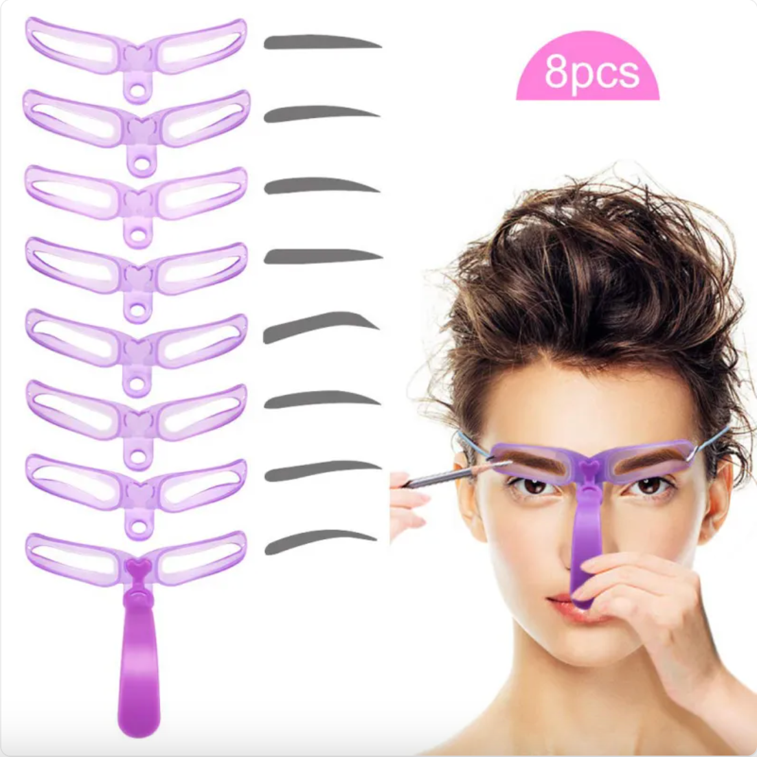 Precision Eyebrow Stencil Tool